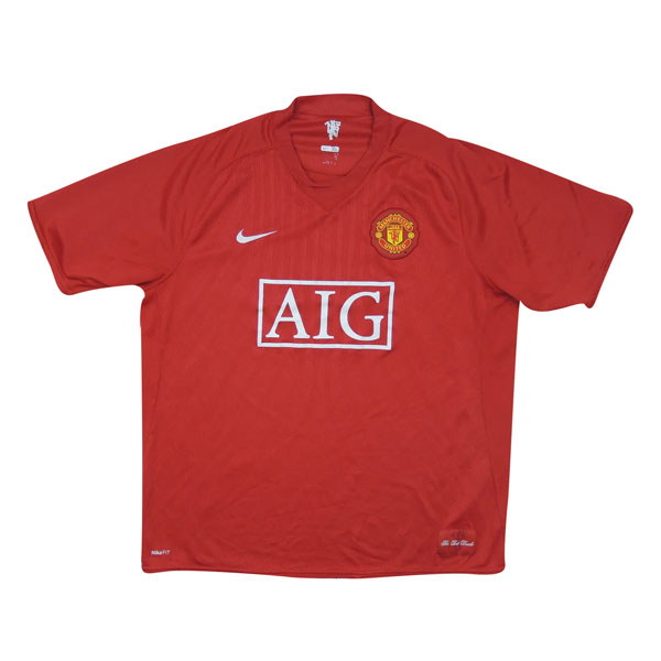 Tailandia Camiseta Manchester United Retro 2007-2009